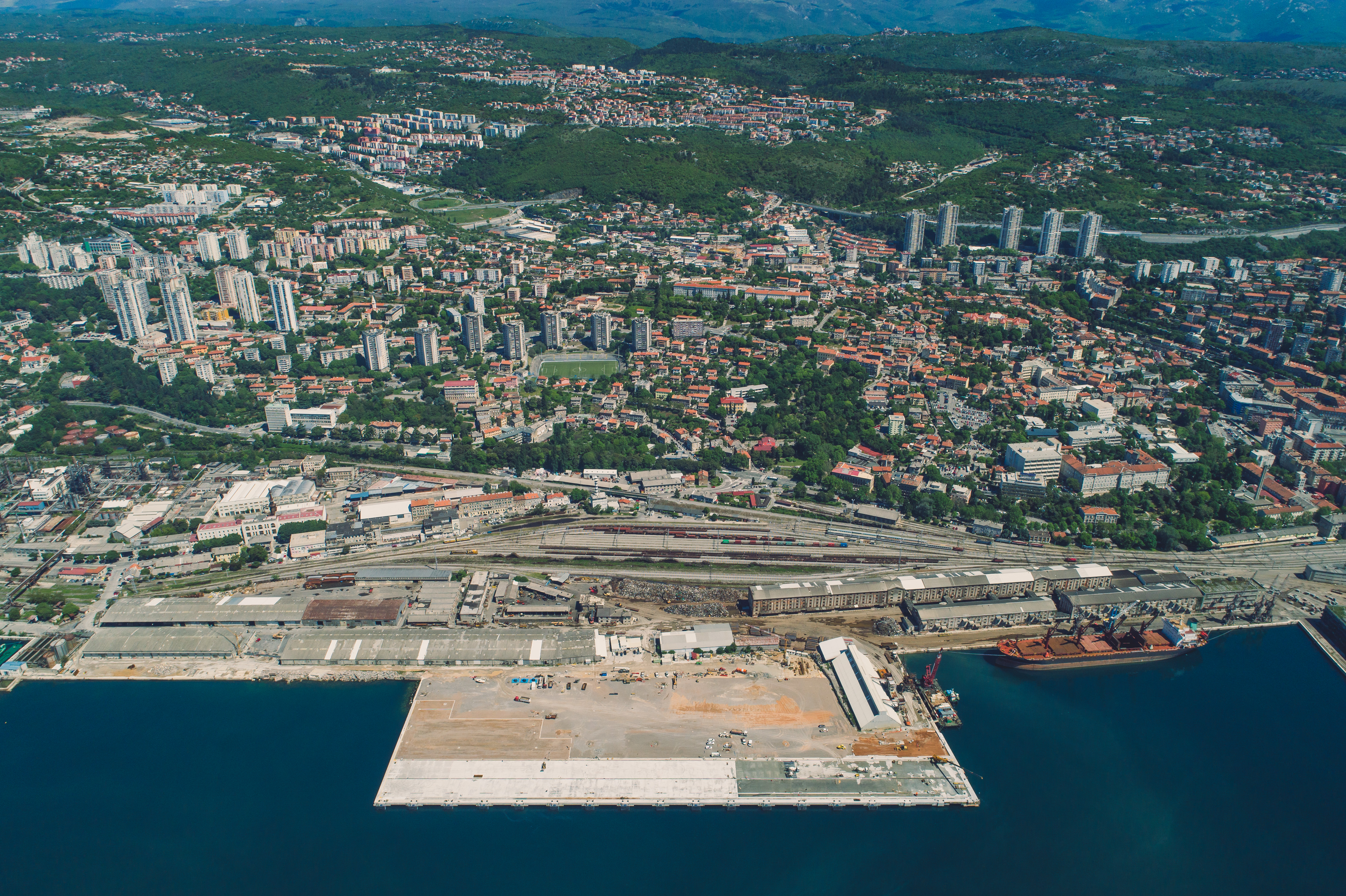 Completion of construction works on the Zagreb Deep Sea Container Terminal - Year 2019