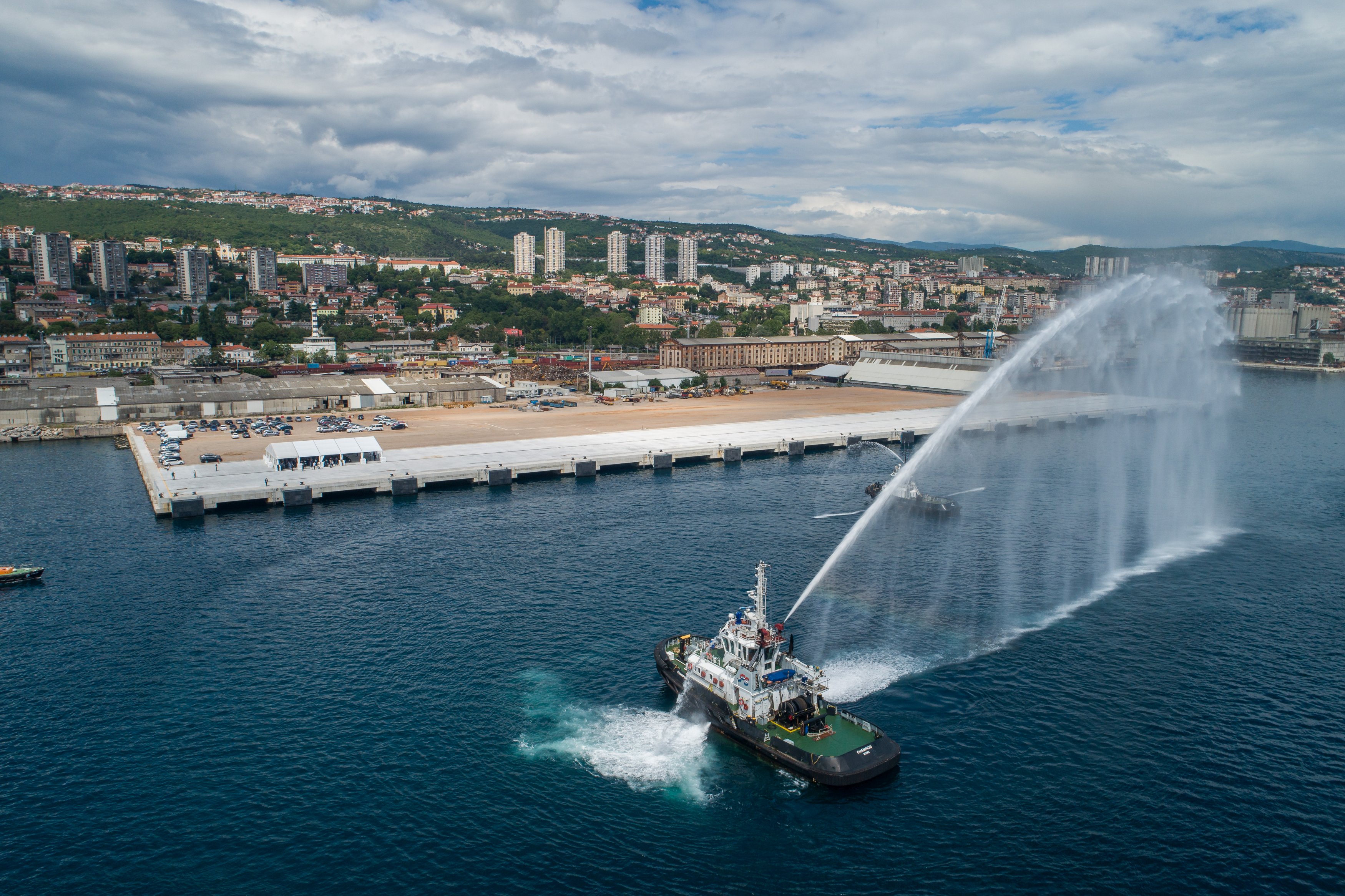Completion of construction works on the Zagreb Deep Sea Container Terminal - Year 2019