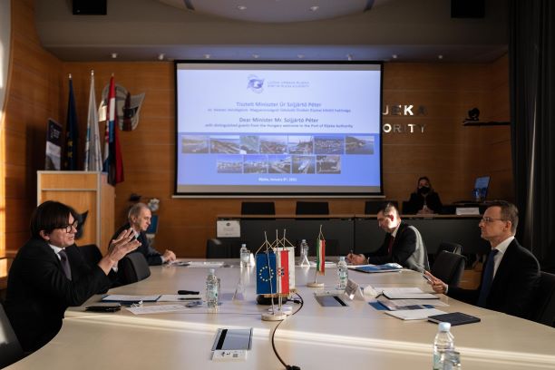 Posjet visoke mađarske delegacije Lučkoj upravi Rijeka